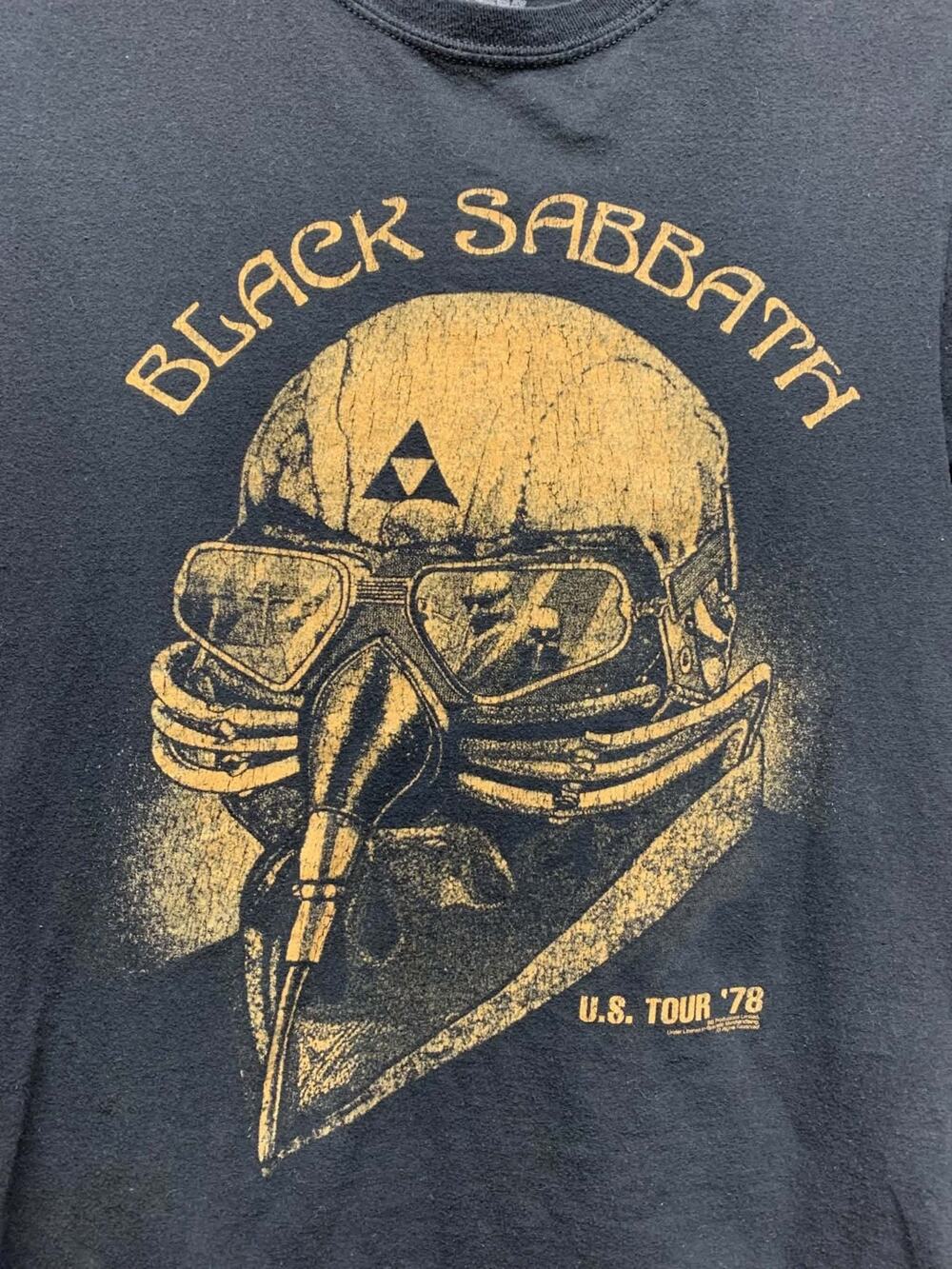 Black Sabbath Rock Shirt U.S. Tour '78 Graphic Band Short Sleeve Mens Med Tee